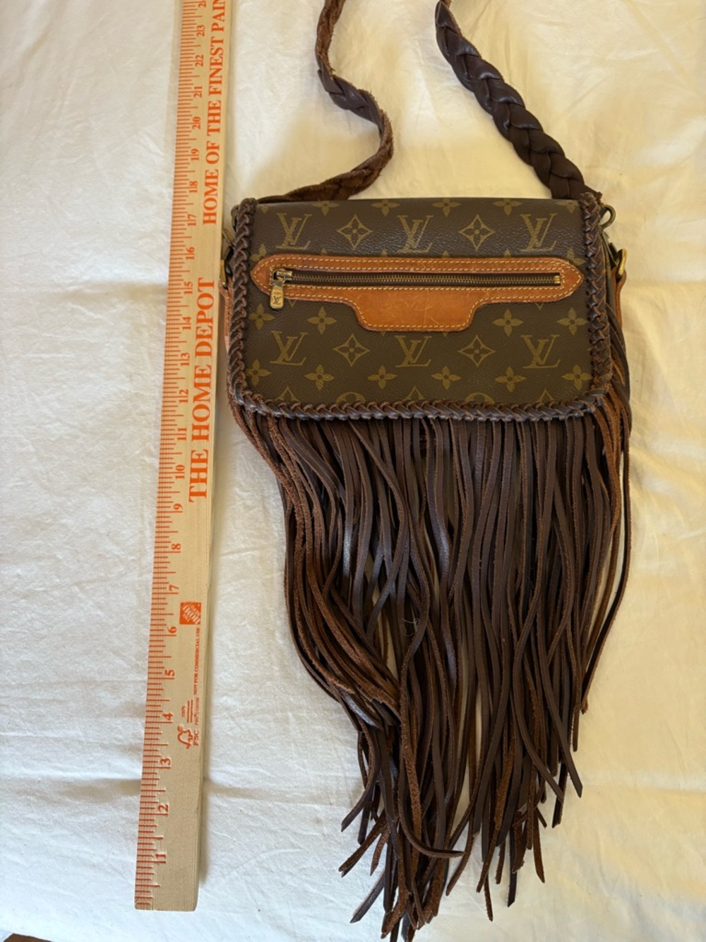 Vintage Brown Crossbody Bag - Picture 10 of 10